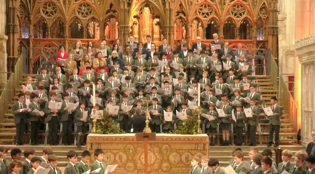 WATCH: Pilgrims' Carols 2025